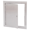Elmdor Dry Wall Access Door, 8x8, Stainless Steel W/ Screwdriver Lock DW8X8SS-SDL